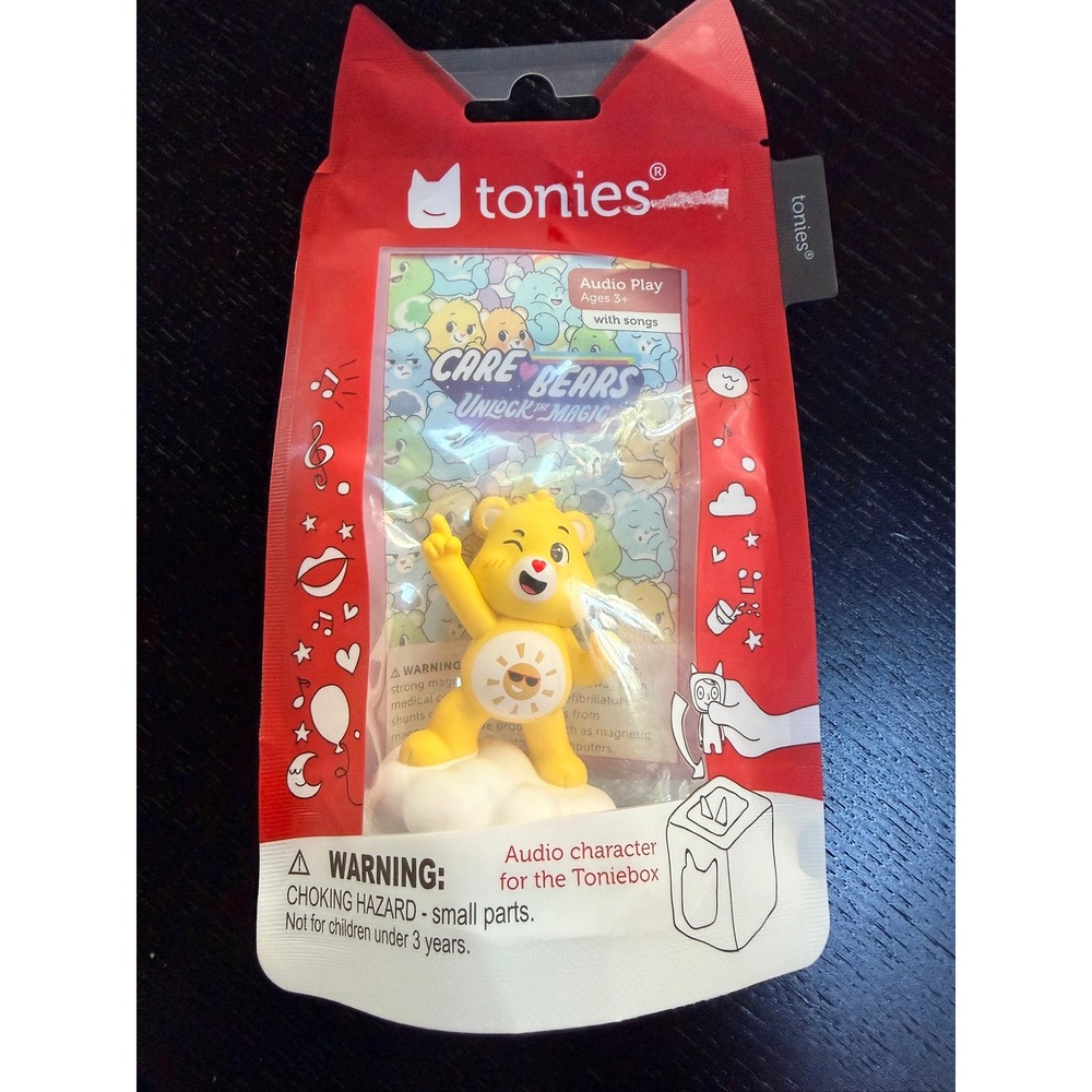 Tonies Care Bears Funshine Bear Audio Character Toy Yellow NWT NEW